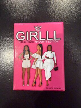 Girlll Party Card Game Black Owned Girls Night Naughty Edition Drinking Fun Game